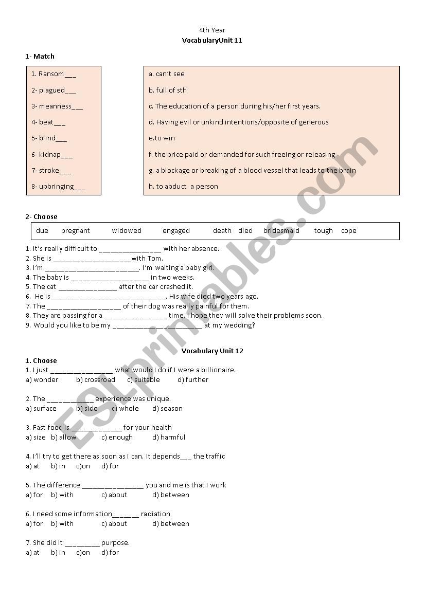 Conditionals I and II, auxiliaries, verbs + prepositions