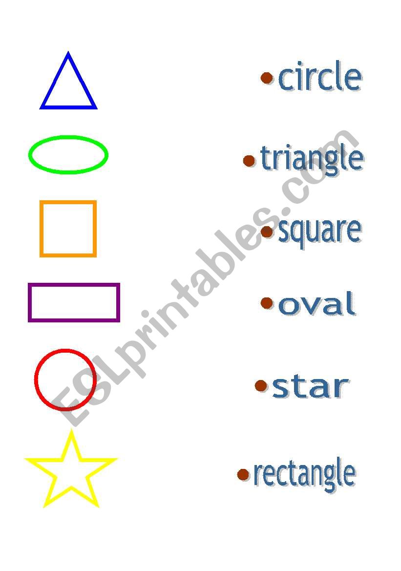 shape worksheet