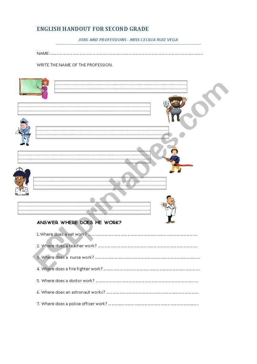 second grade worksheet worksheet
