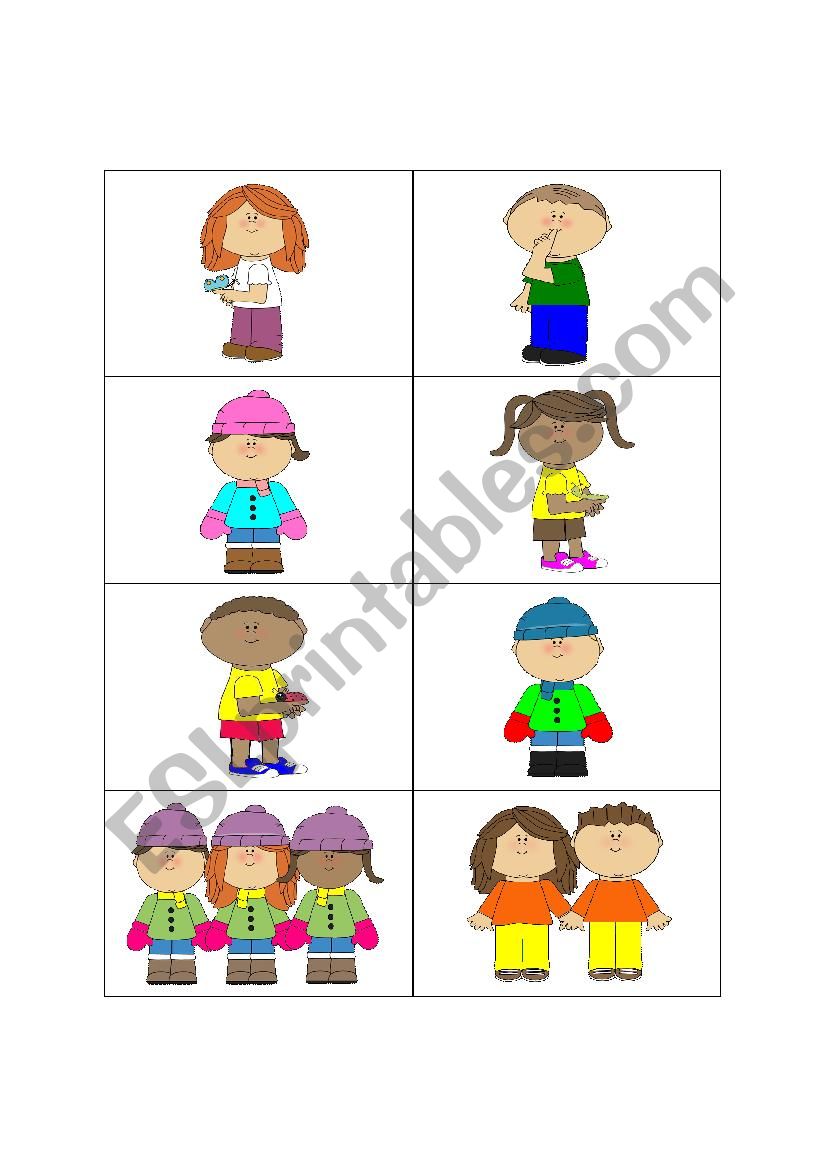 What are they wearing? (flashcards/activities for clothing)