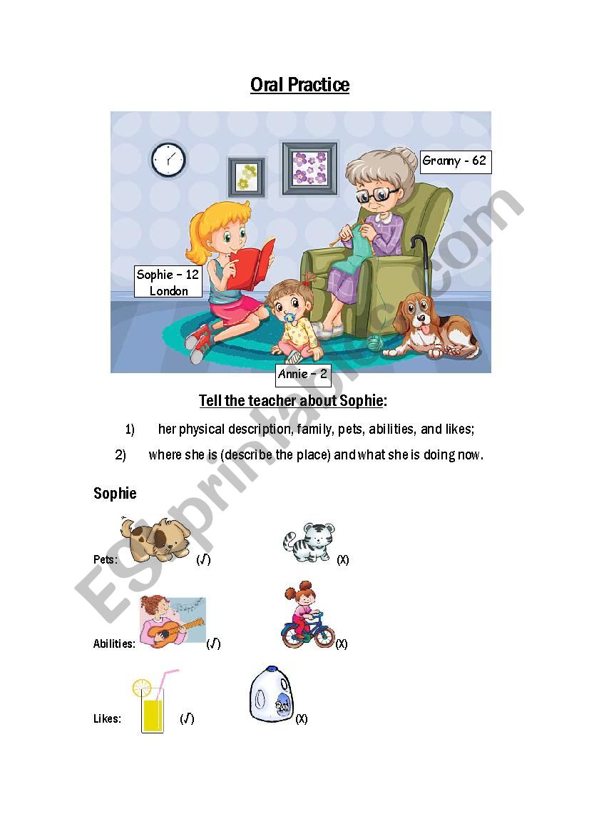 Oral Practice, describing pictures (Part 2)