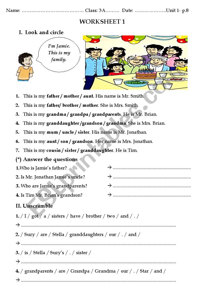 Kids box ws worksheet