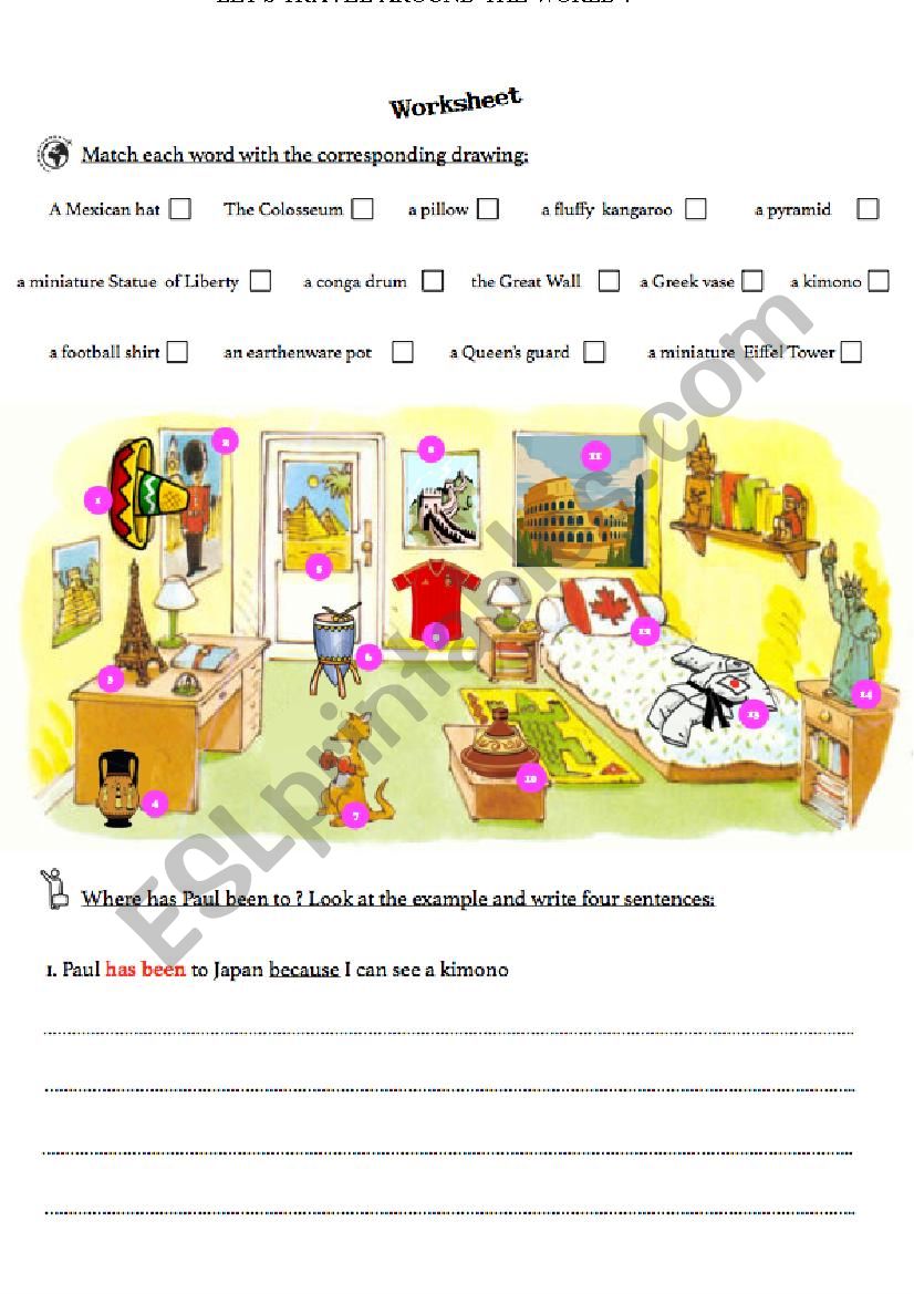 LetÂ´s travel around the world ! 