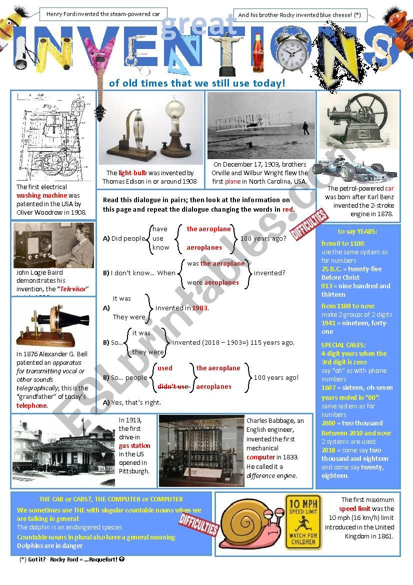 Did people use the aeroplane 100 years ago?