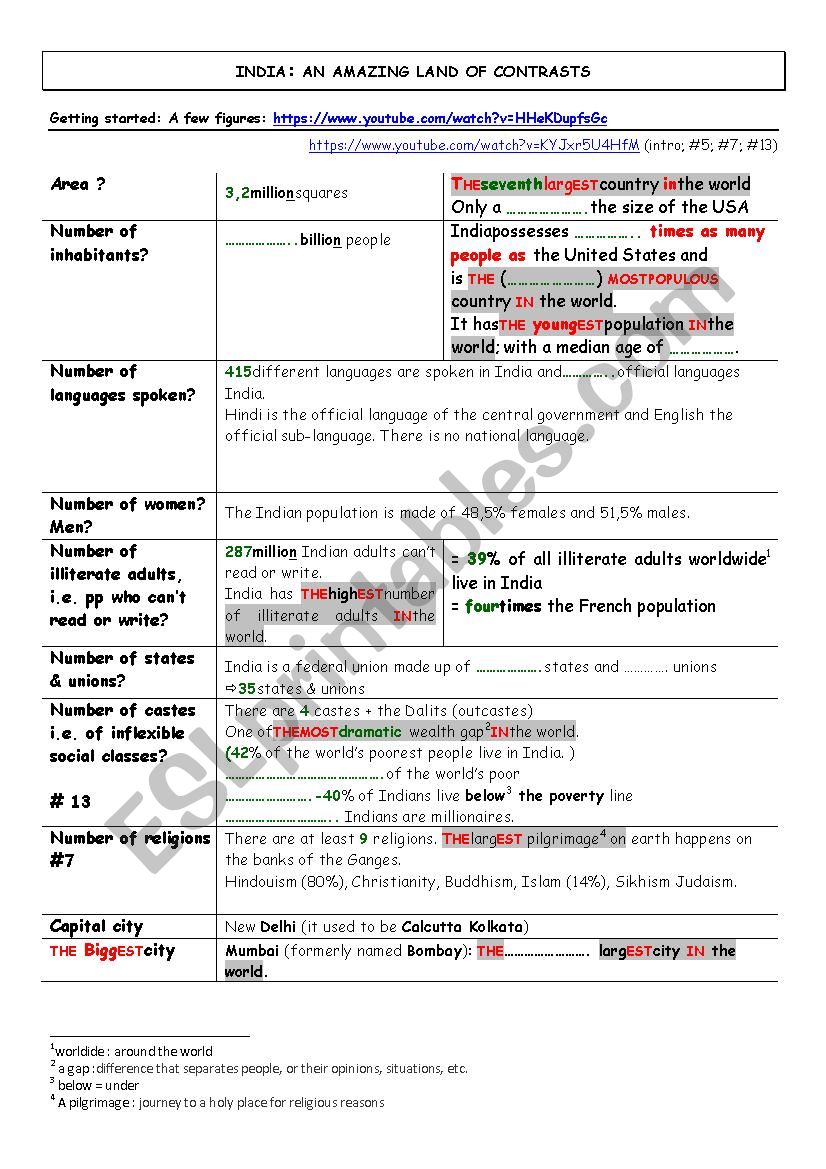 India_ oral comprehension_figures & superlatives