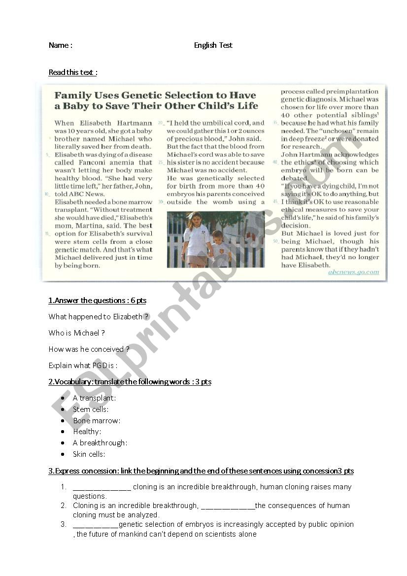 DesignersÂ´ babies worksheet