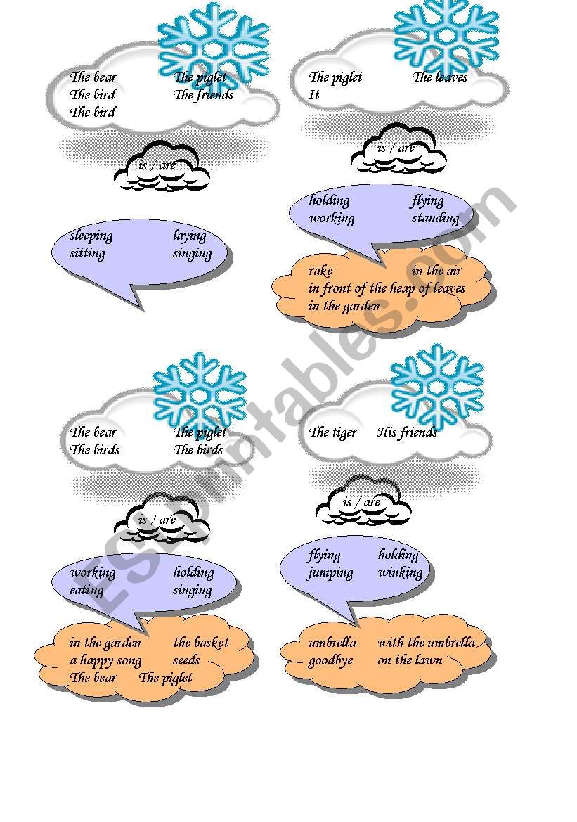 Present Continuous Part 2 worksheet