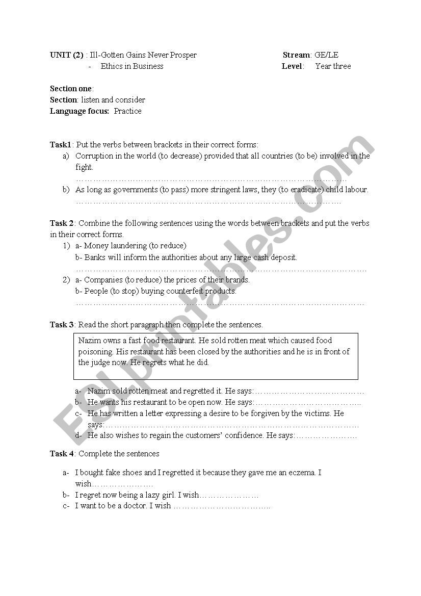 lesson plan worksheet