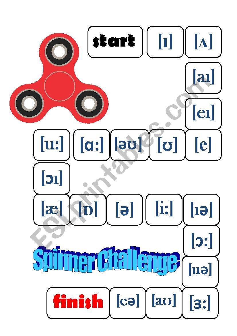 Transcription Spinner Challenge (vowels)