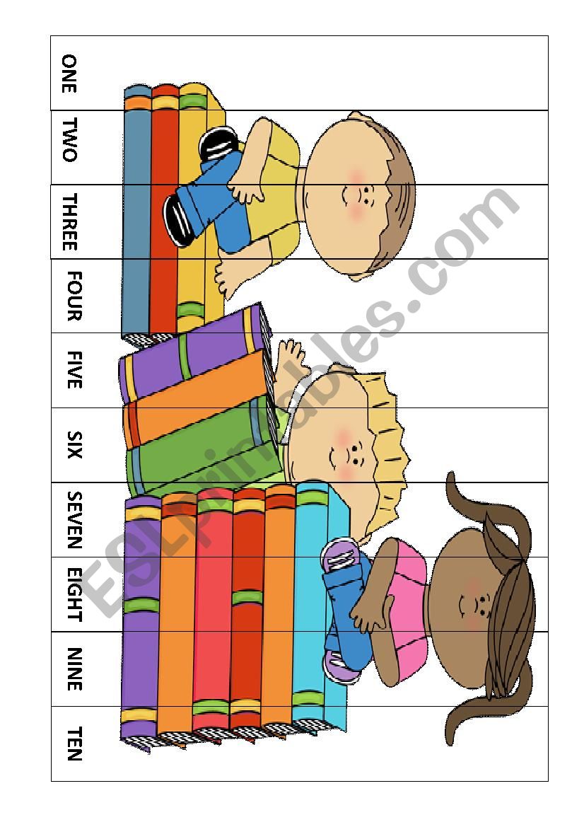 NUMBER PUZZLE worksheet