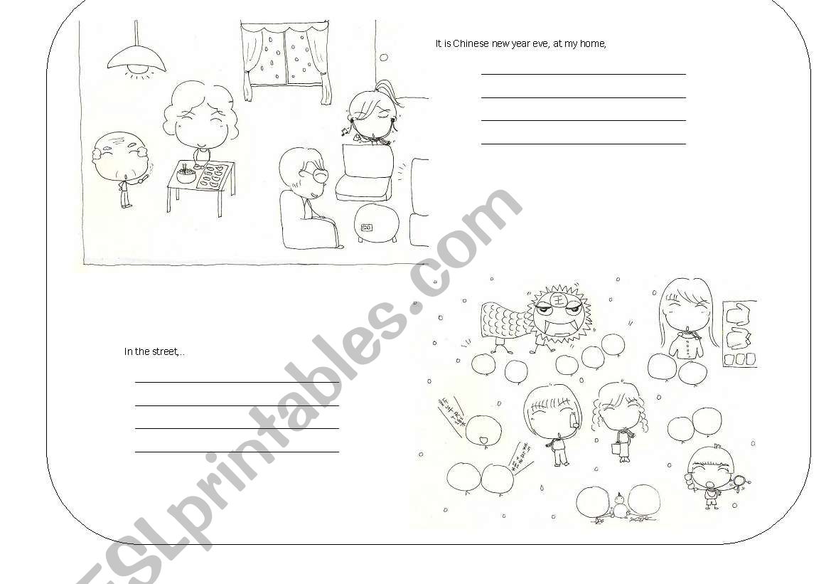 chinese new year worksheet