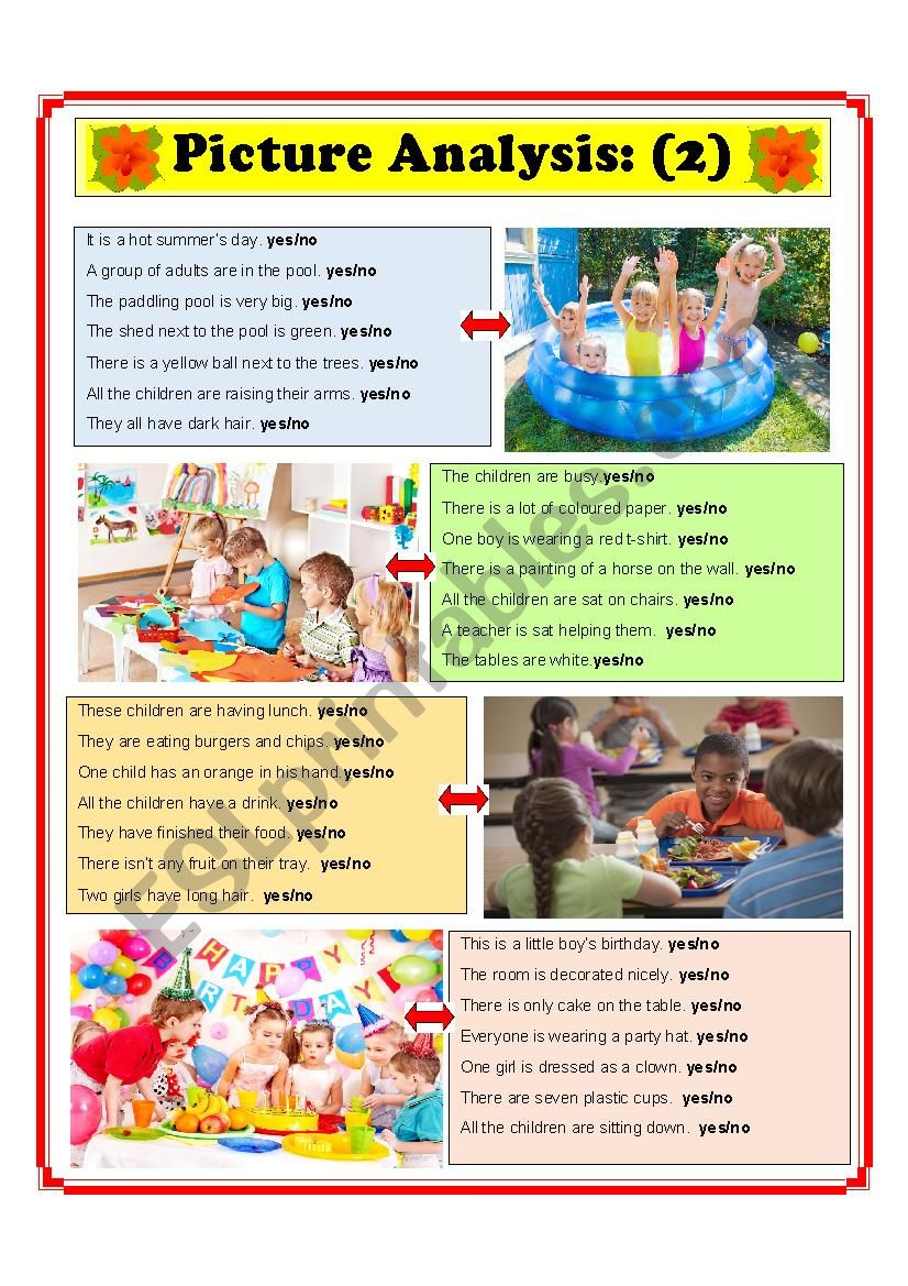 Picture Analysis 2 worksheet