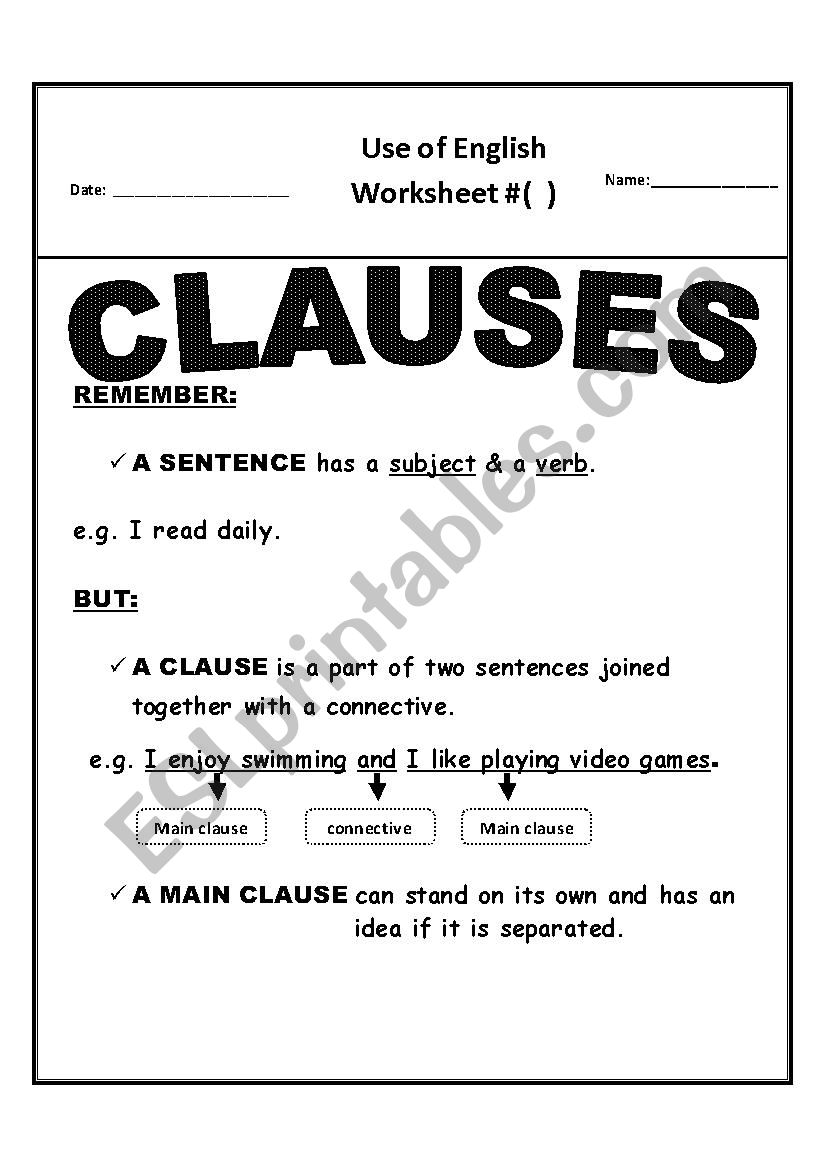 subordinate-clauses-esl-worksheet-by-qusai