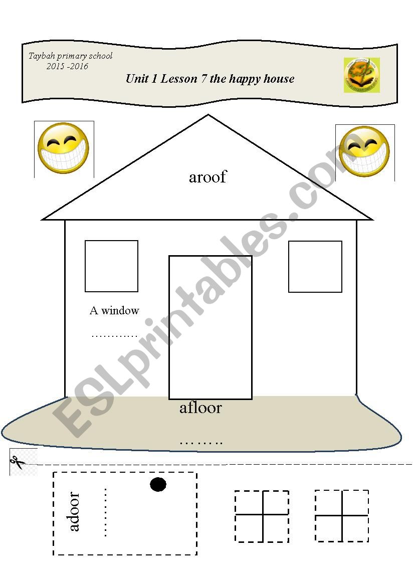 House parts worksheet