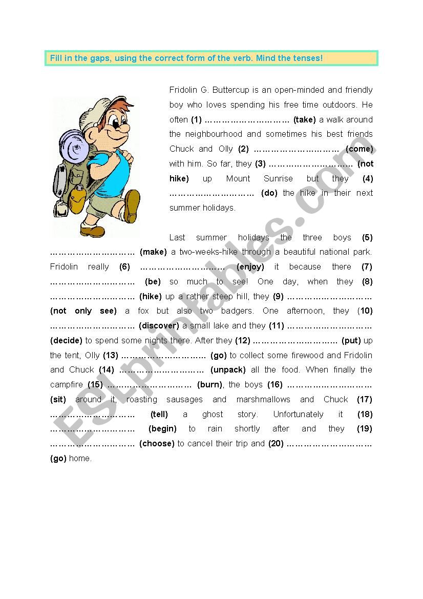 All Tenses (10) worksheet