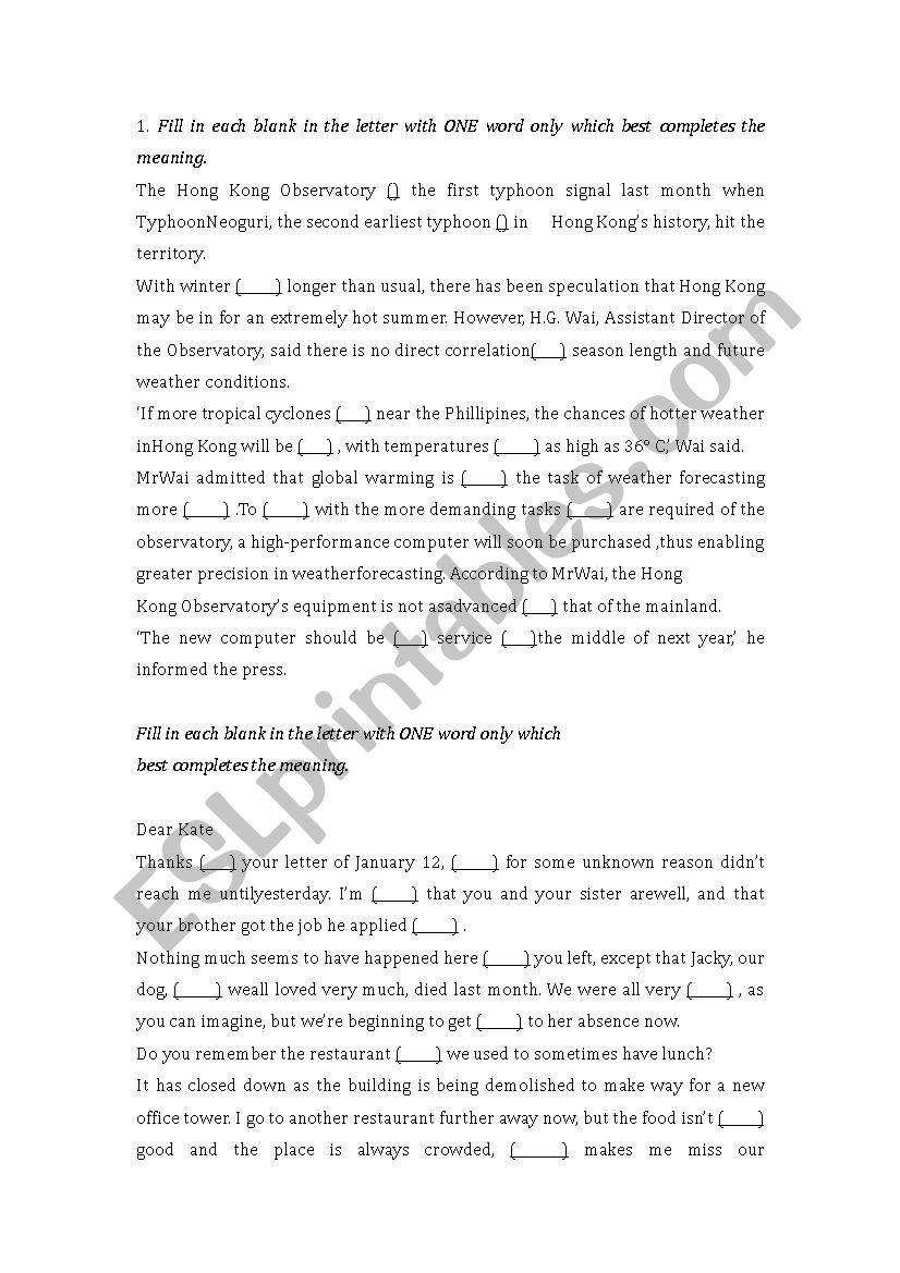 relative clause exercise worksheet