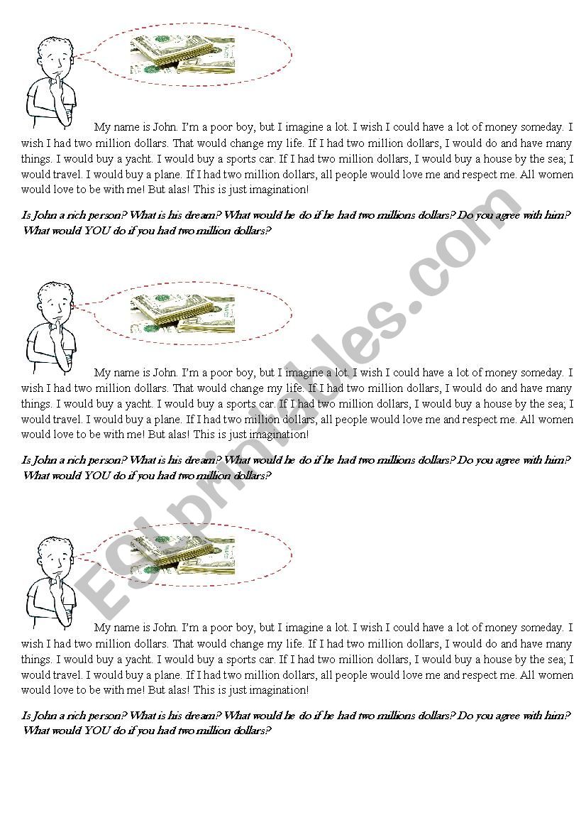 conditional two worksheet