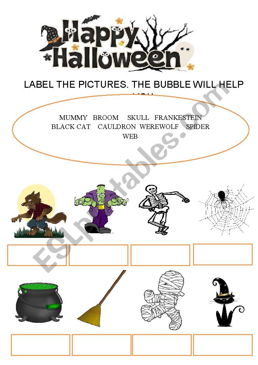 HALLOWEEN MATCHING ACTIVITY PART 12