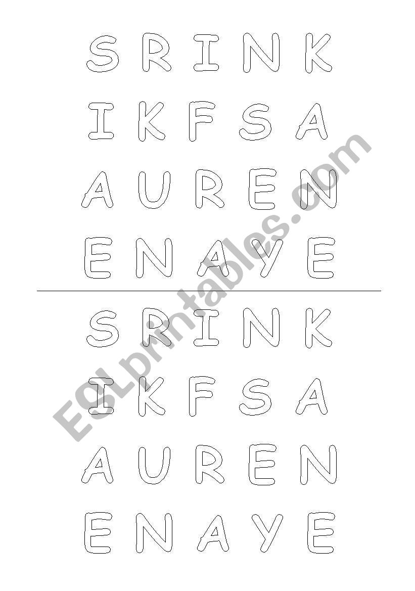 colourful dictation worksheet