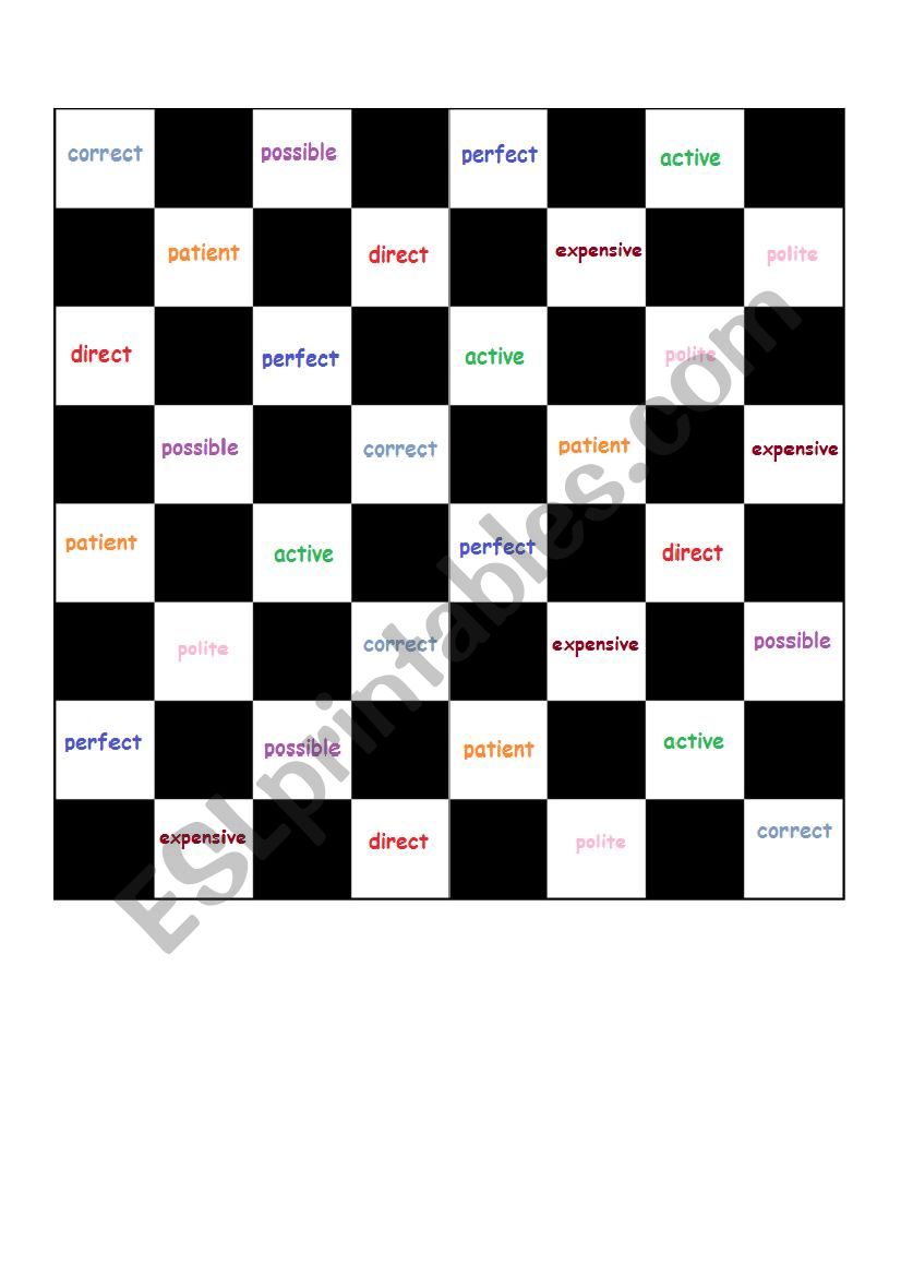 Checkers (-im and -in prefixes)