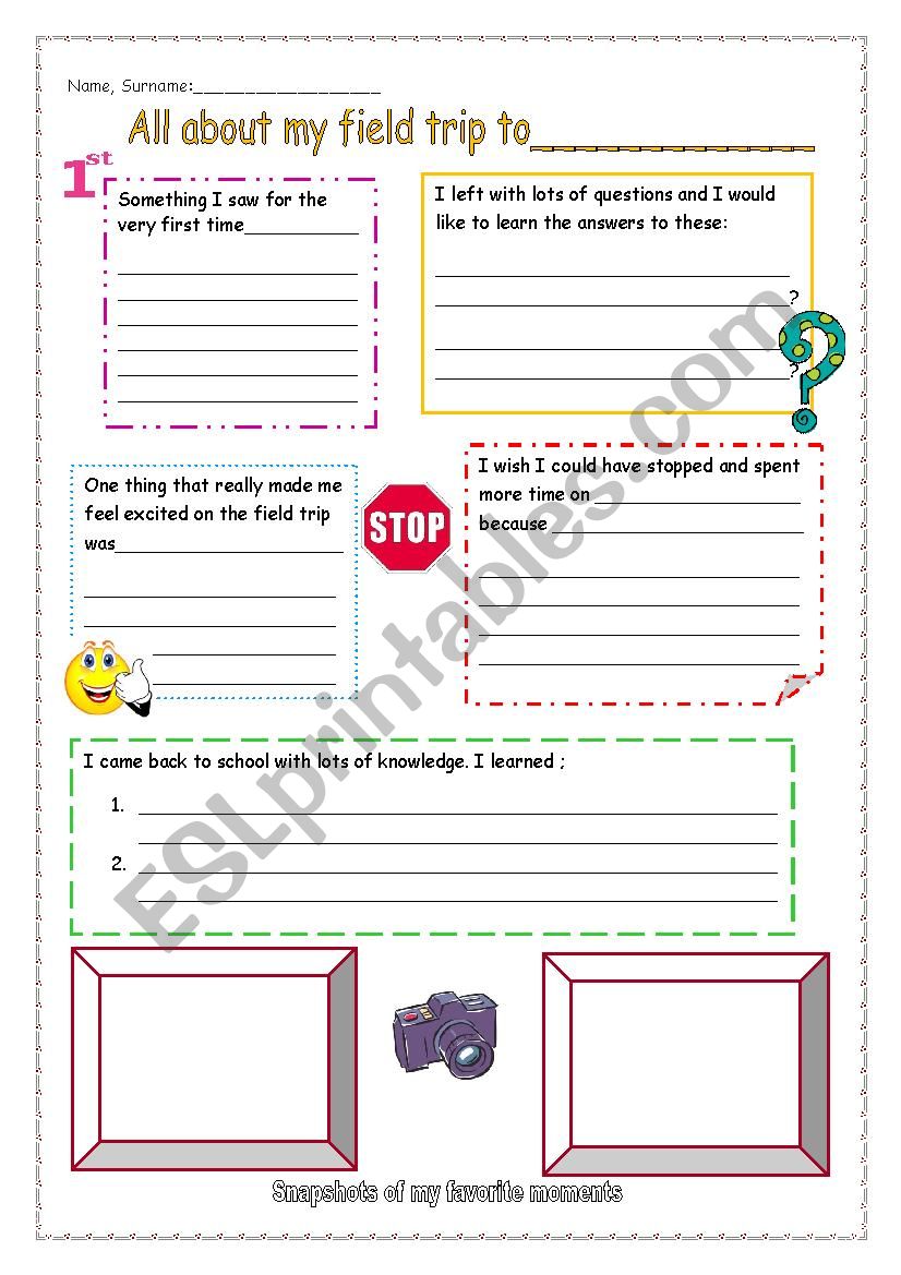Field Trip Reflection ESL Worksheet By Bernaozerdem field-trip-reflection-esl-worksheet-by-bernaozerdem