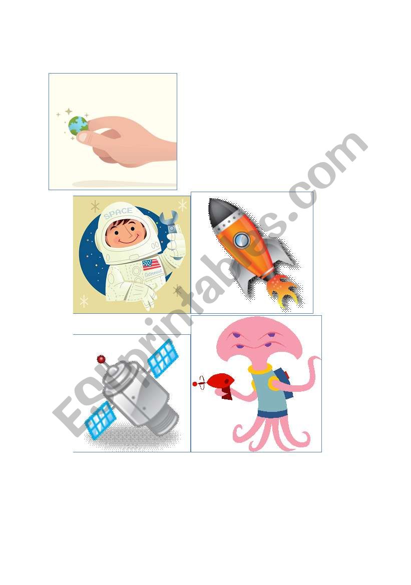 SCI-FI ACTIVITY CARDS 1 worksheet