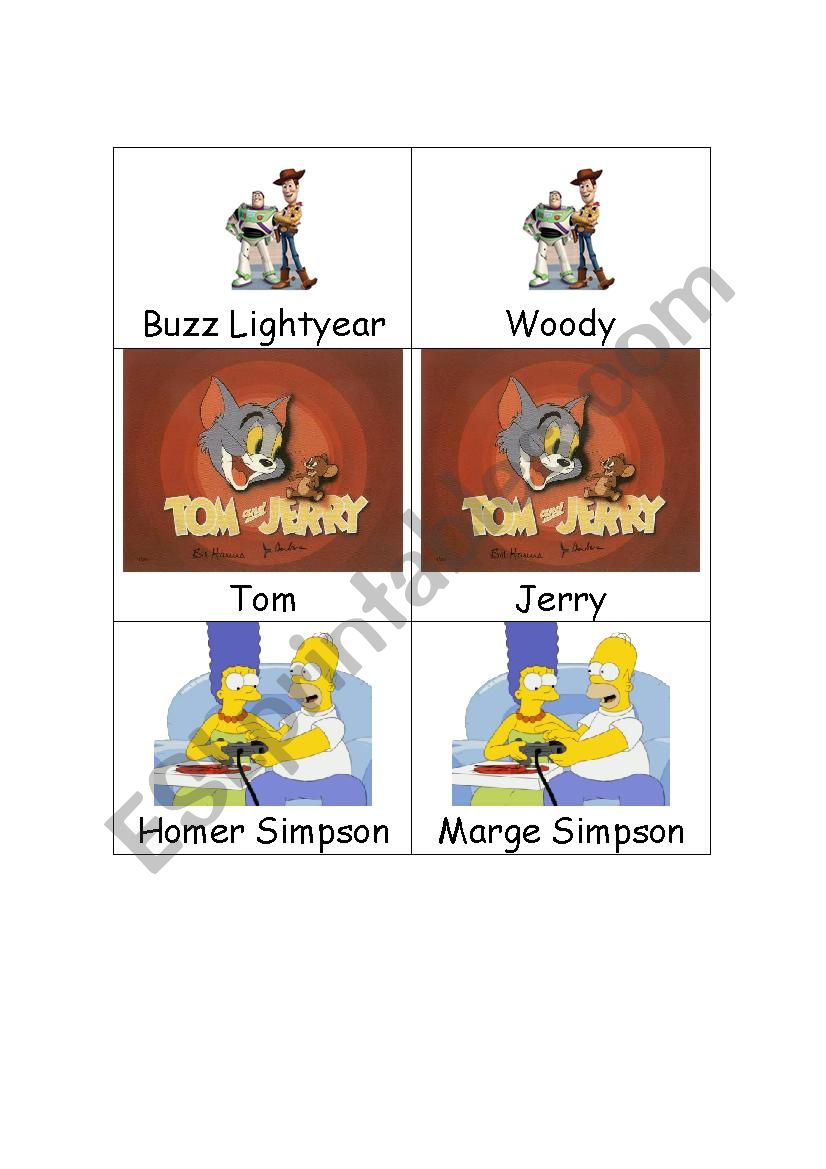 Whats your name speaking cards set 2