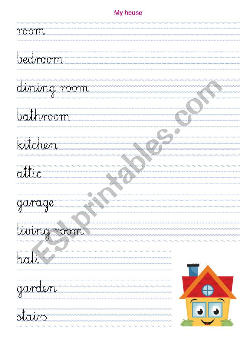 House worksheet