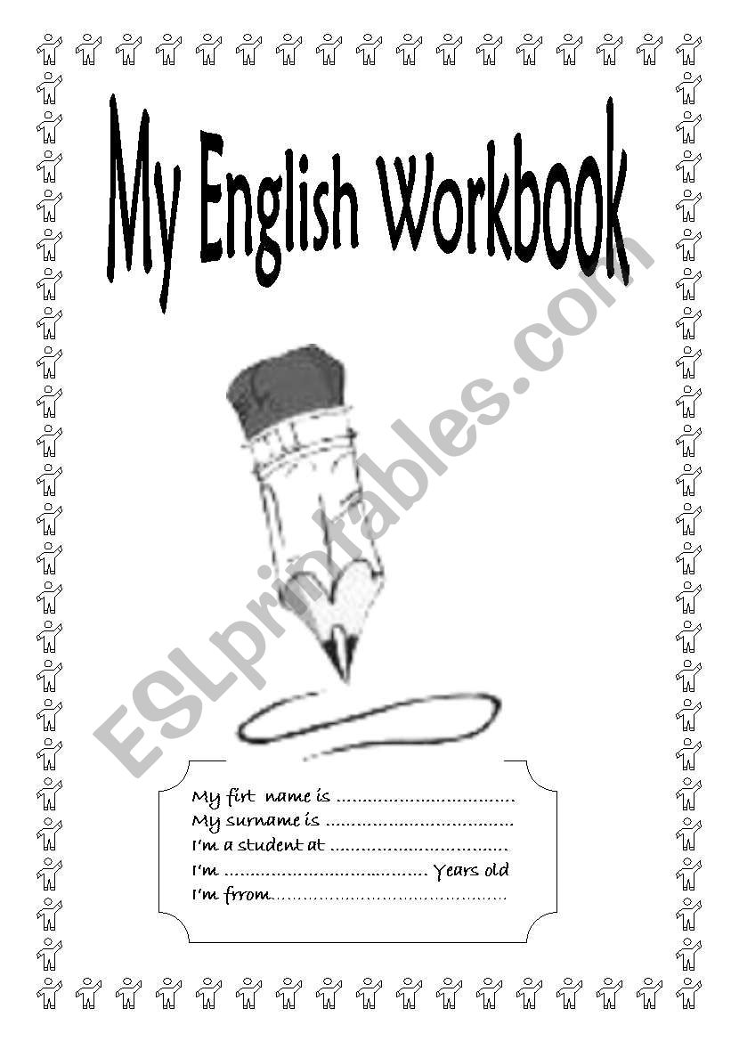 Cover Page worksheet