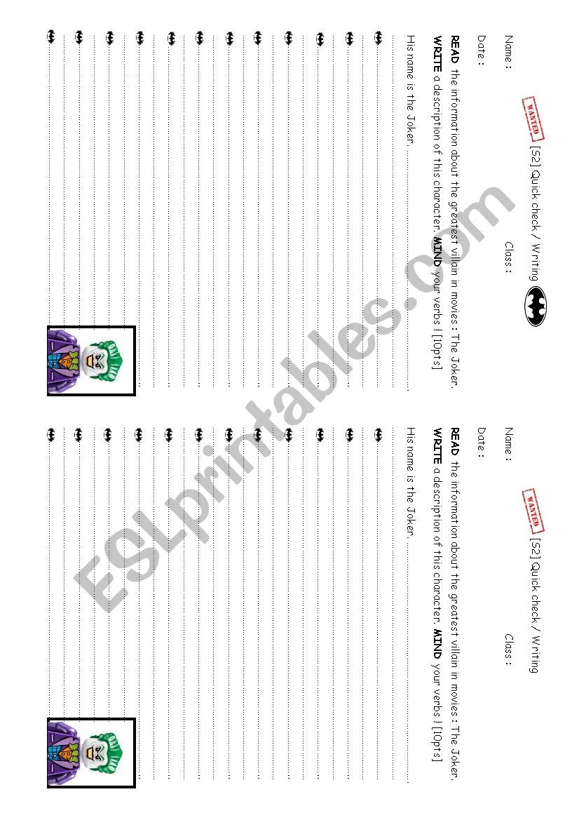 The Joker / BatmanÂ´s supervillain