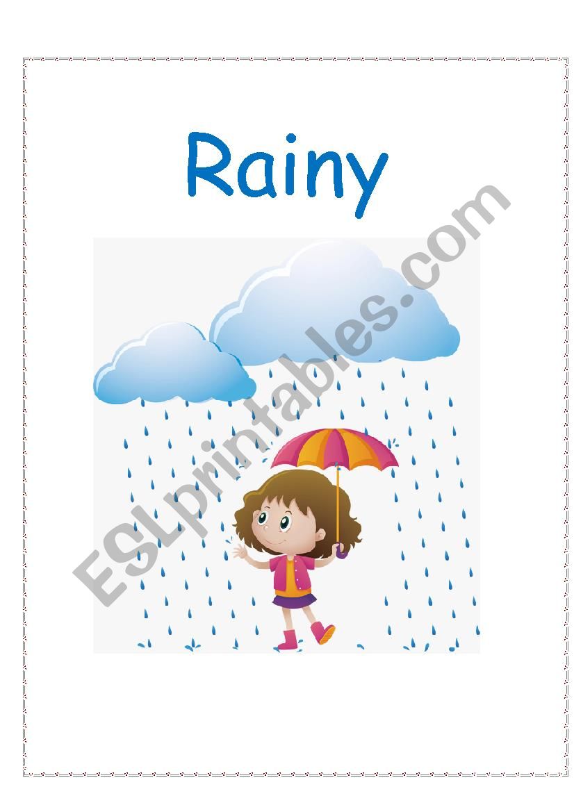 weather flashcard worksheet