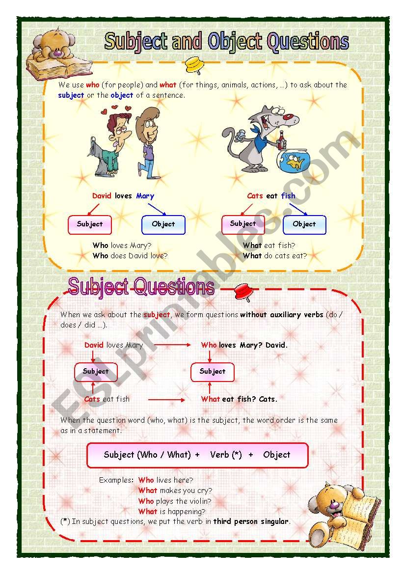 Subject and object questions guide (05.08.08)