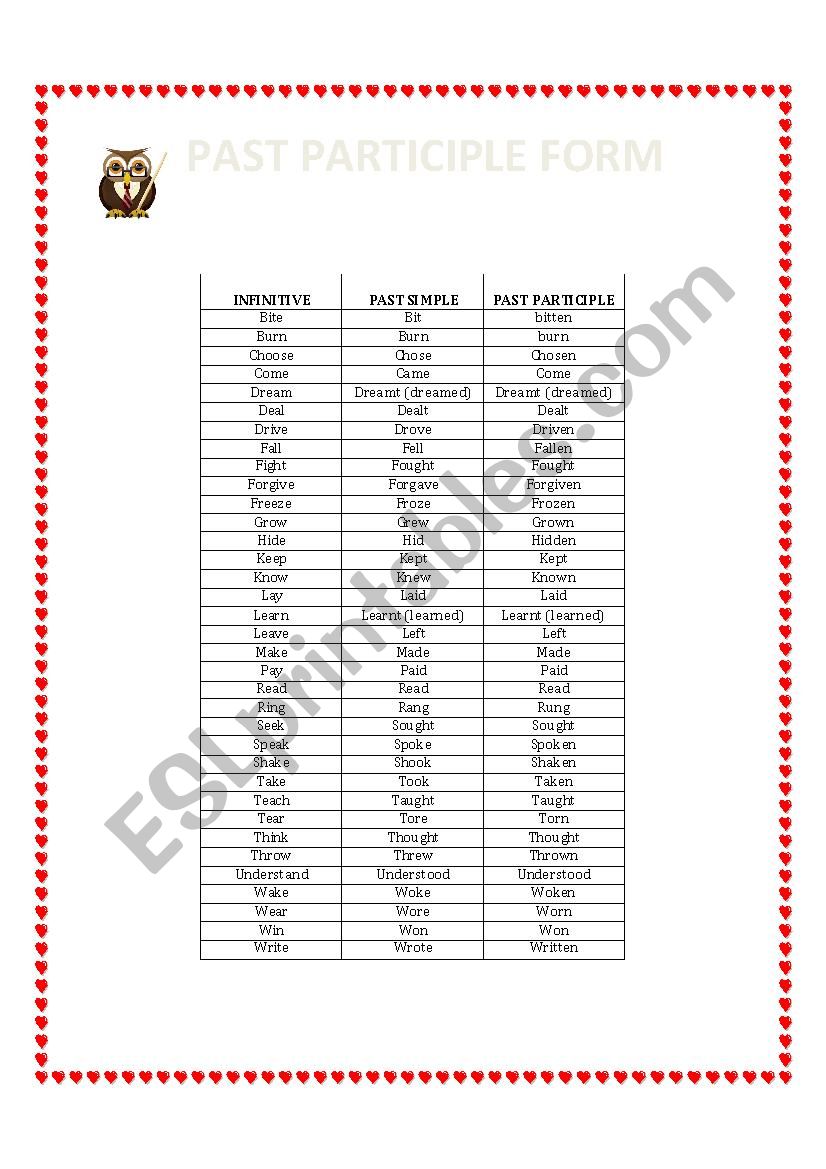 past-participle-form-esl-worksheet-by-olonlogtuvschool