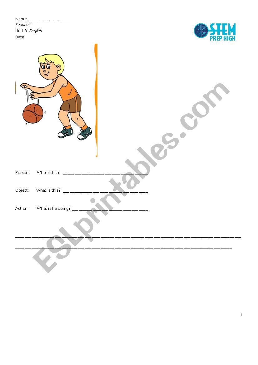 ESL Beginner Questions worksheet