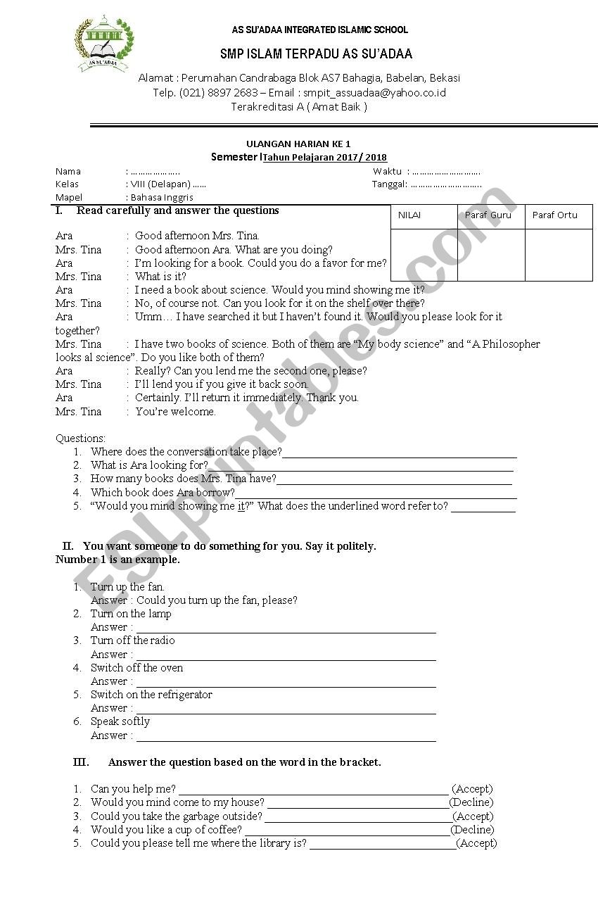 mid term 1 about comparison worksheet