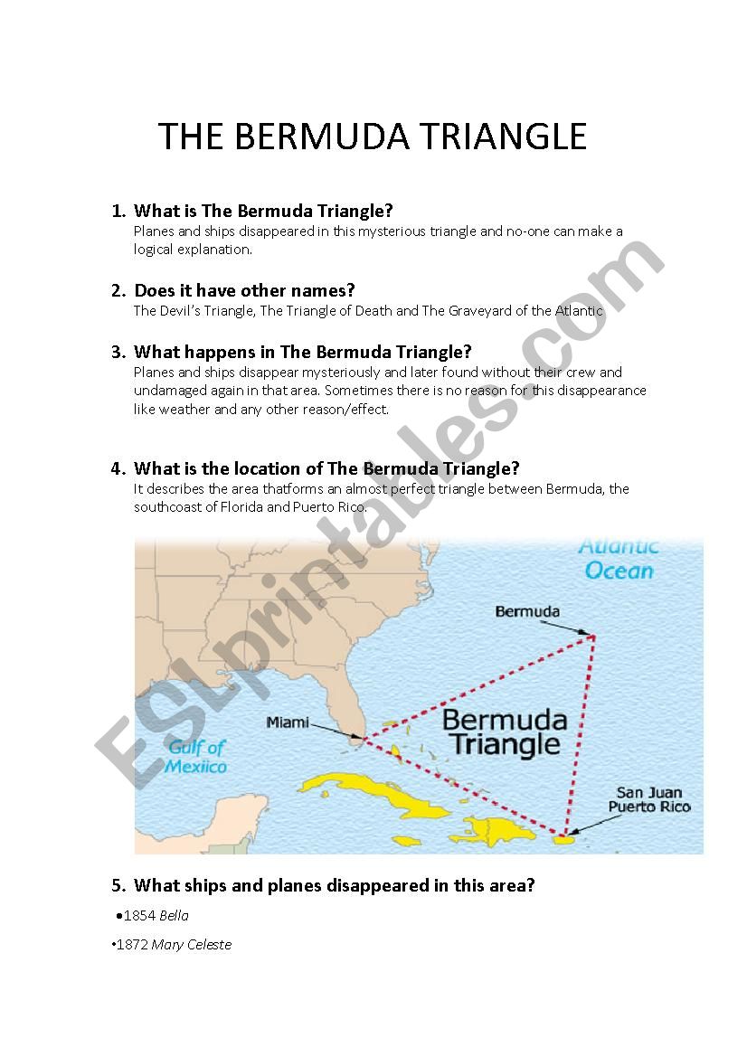 The Bermuda Triangle - Great Mysteries of our World