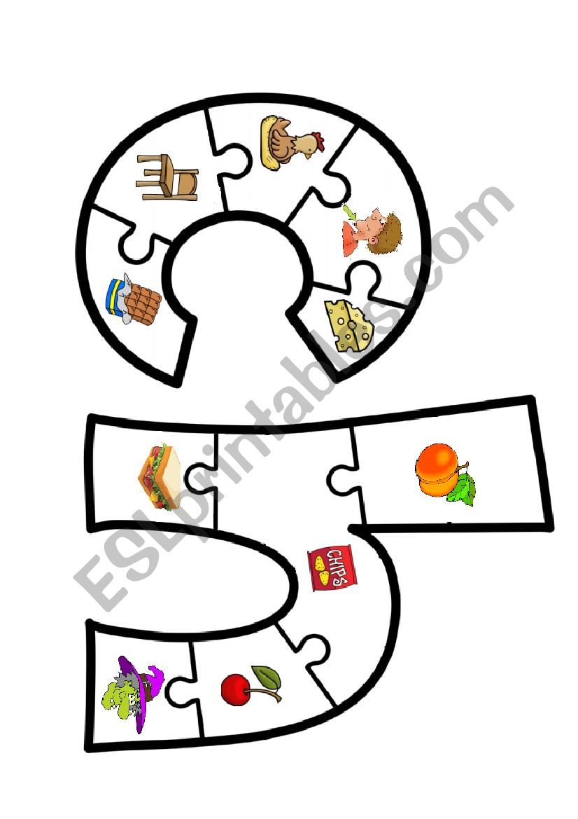 Puzzle digraph ch worksheet