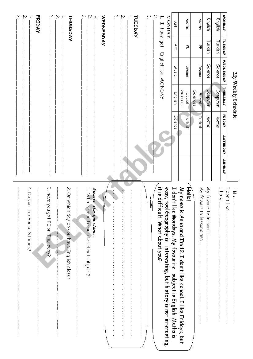 countries and nationalities worksheet