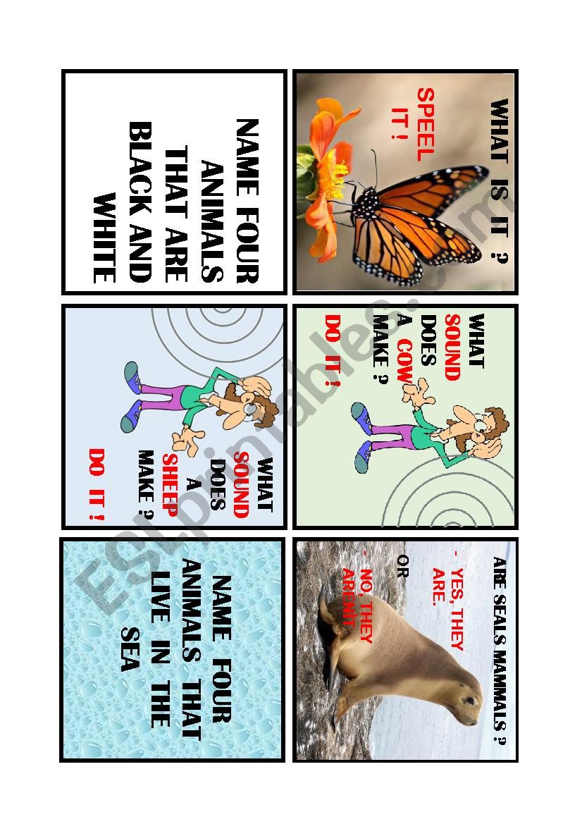 ANIMAL BOARD GAME 3 de 4 worksheet