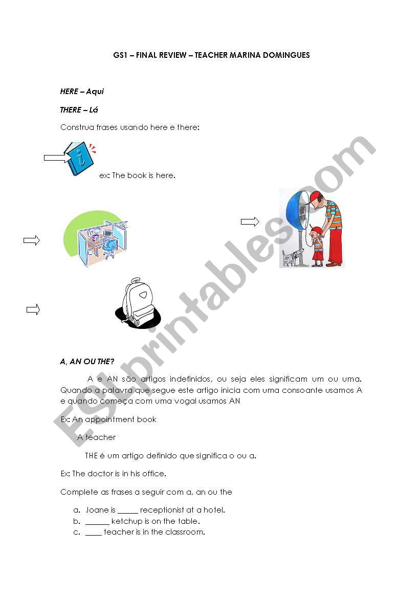 Basic Review Exercises worksheet