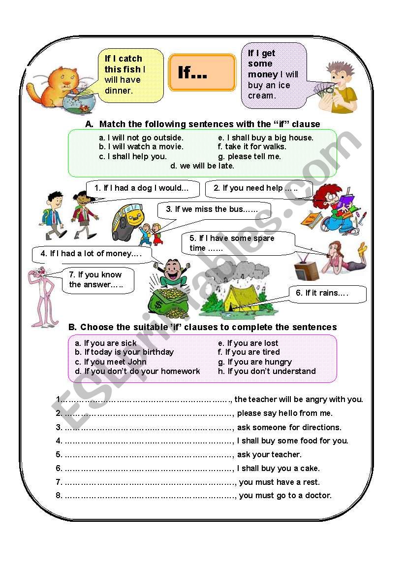 If conditional worksheet