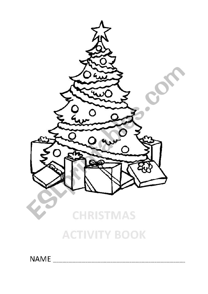 Christmas Activity Book worksheet Christmas Activity Book worksheet