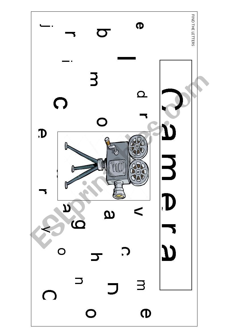 Circle the letters worksheet