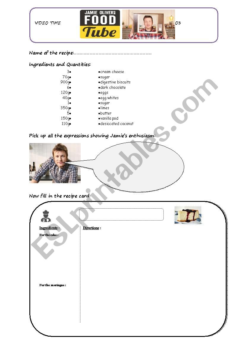 Jamie OliverÂ´s 4th July NYC Cheesecake