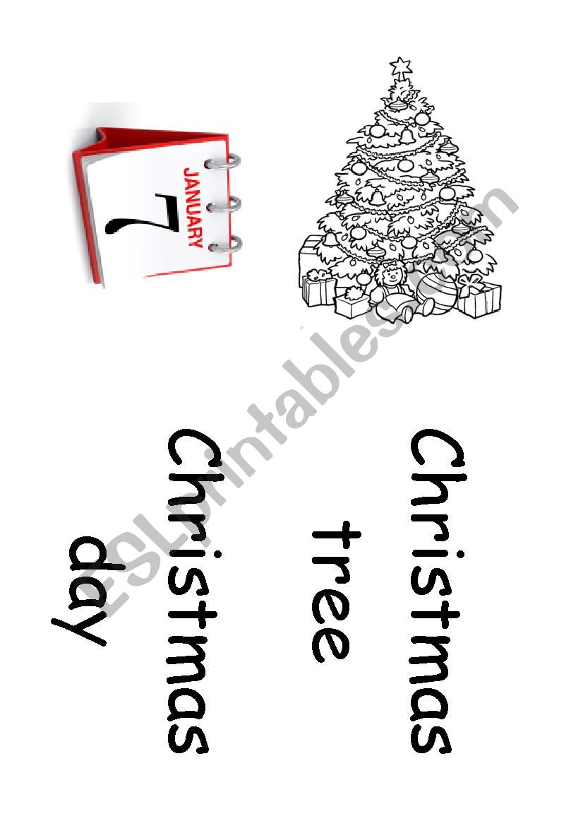 Christmas flashcards - Orthodox Christian calendar