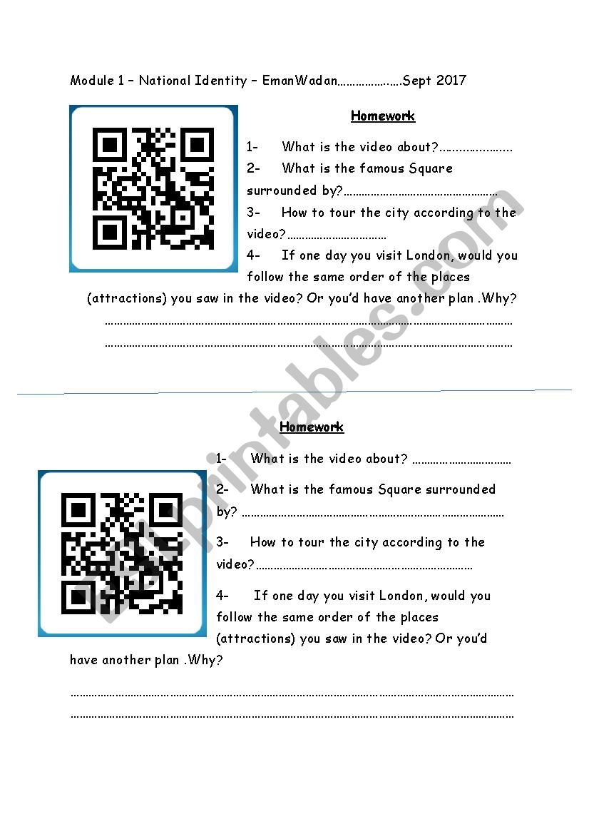 QR CODE AS A LISTENING PRACTICE 