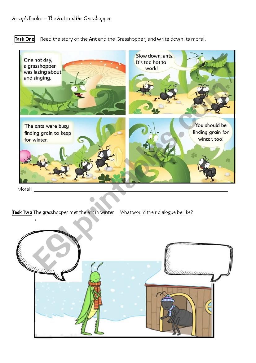 Grasshopper And Ants Grasshopper And Ants Printable Grasshopper And Ants Grasshopper And Ants Printable