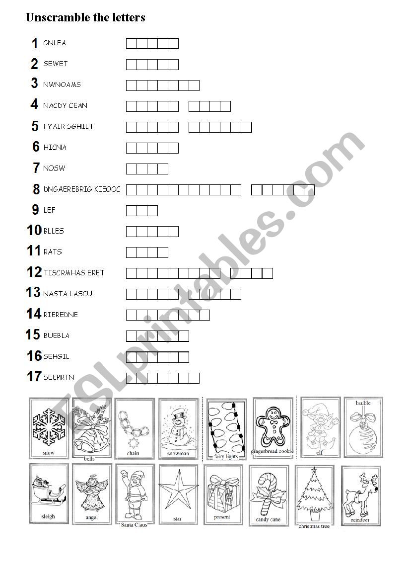 Christmas Symbols practice part 2
