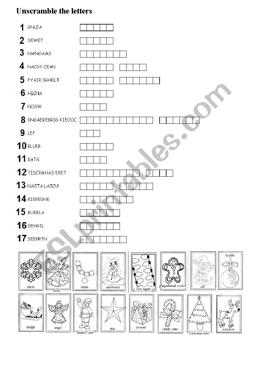 Christmas Symbols practice part 2