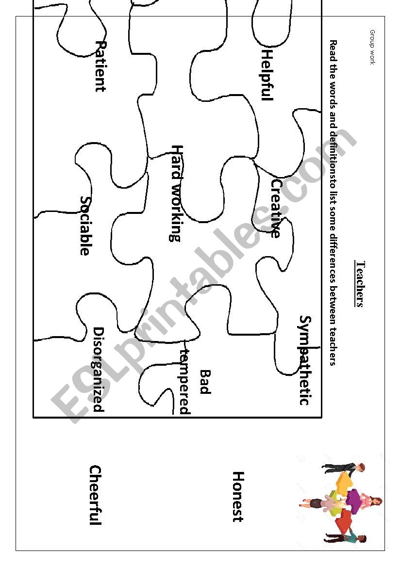 personality worksheet